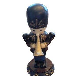 JUBILEE GIFTWARE Soldier with Trumpet Christmas Holiday Resin
